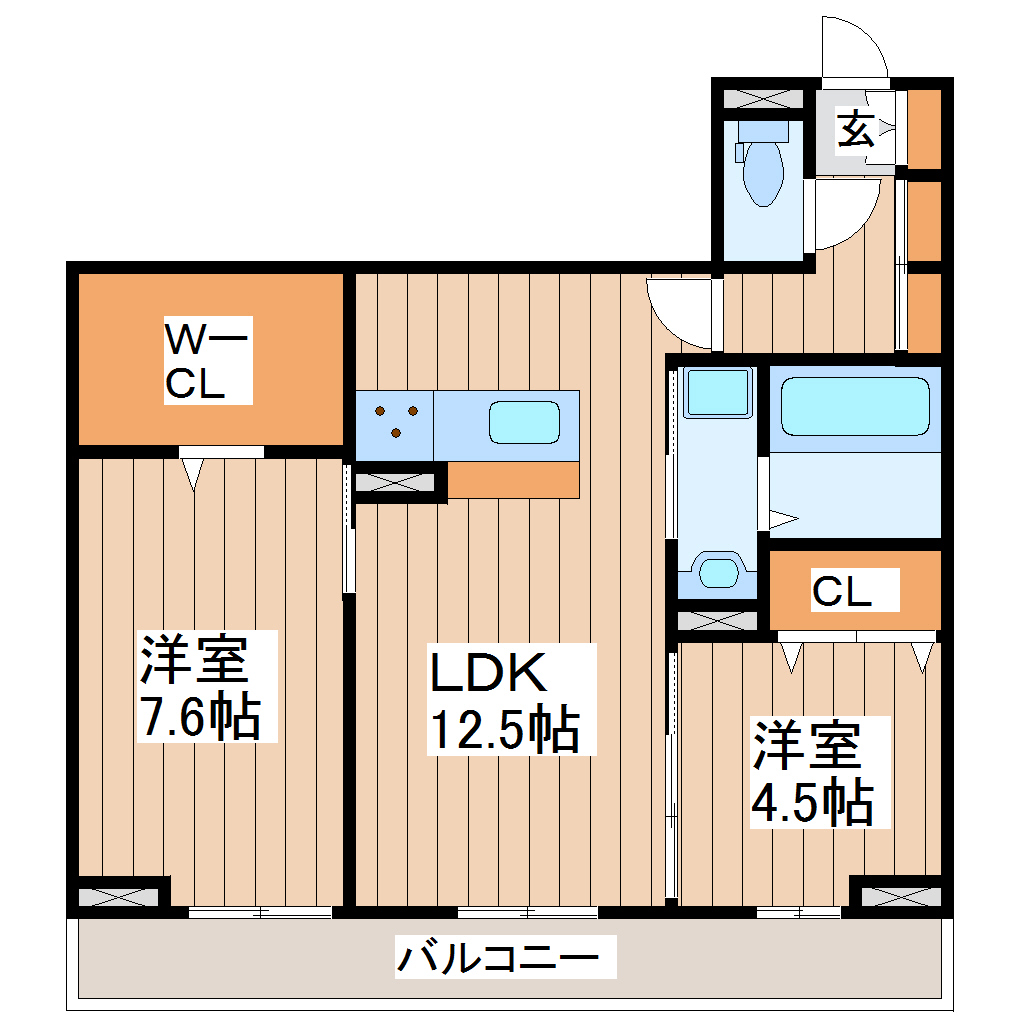 Abundant　IIの間取り