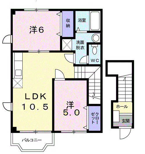 レオーネＳの間取り