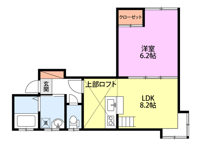 セレンディピティの間取り