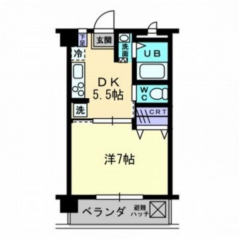 オレオール池の間取り