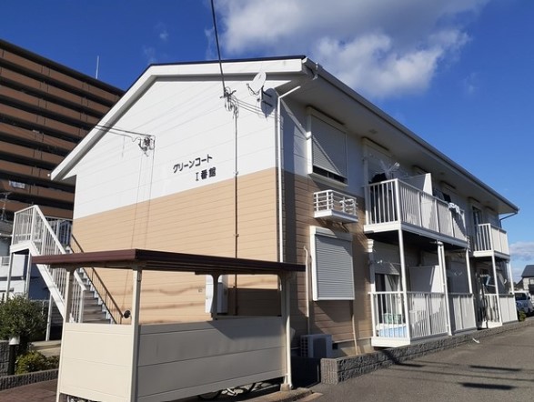 グリーンコートI番館の建物外観