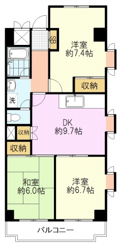 グリーンカース恋ヶ窪の間取り