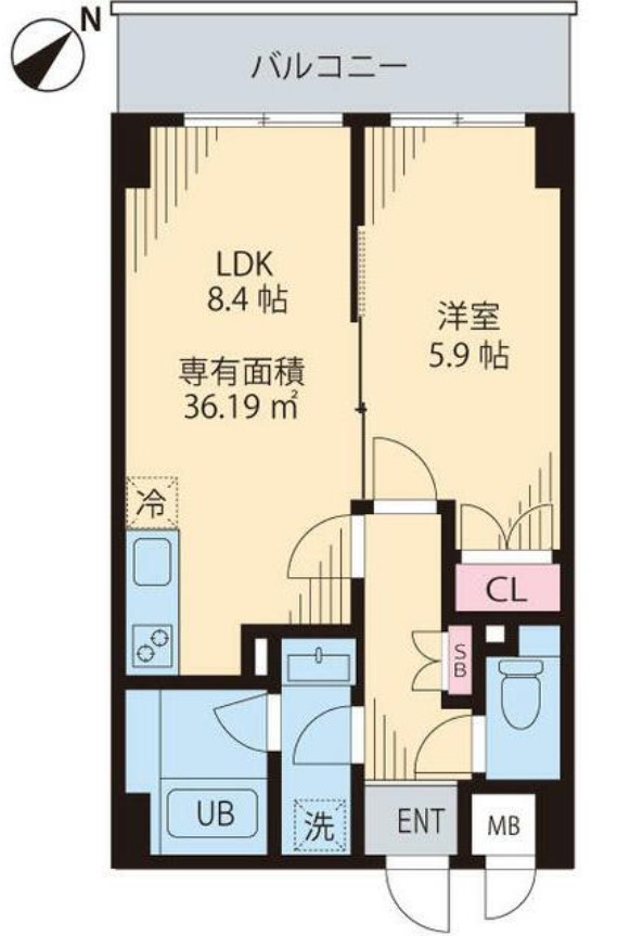 アファンガーデンの間取り