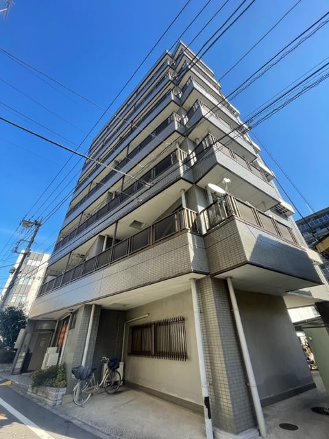 大田区大森西のマンションの建物外観