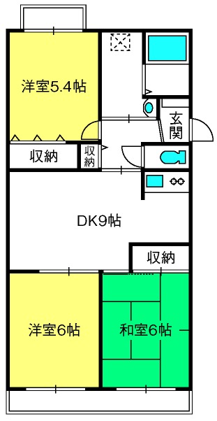 ヴィヴァレ東岩槻の間取り