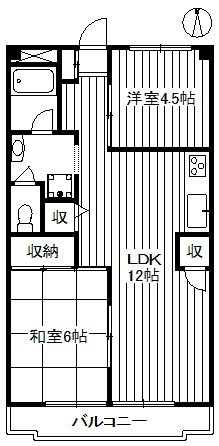 第1オリエンタルマンションの間取り