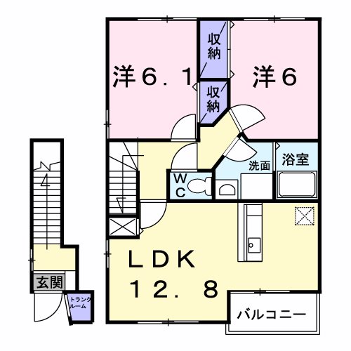 ブローテBの間取り