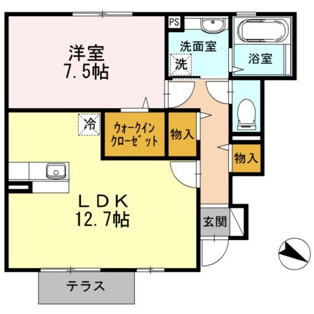 ロイヤルパレスの間取り