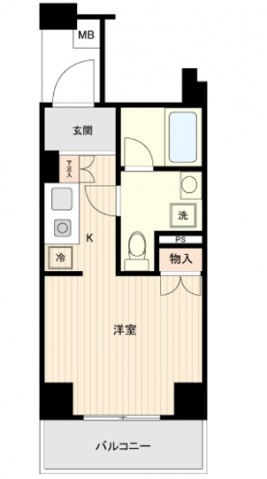 PREMIUM CUBE横浜の間取り