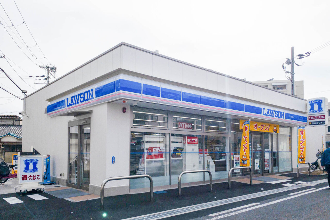 コンビニ　ローソン古川橋店（コンビニ）まで379m
