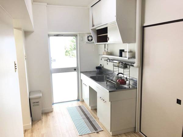 キッチン　モデルルームの写真です