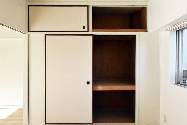 収納　モデルルームの写真です