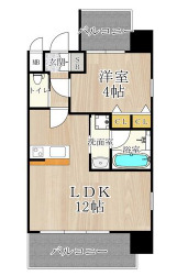 CITY　SPIRE西中島の間取り
