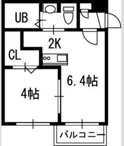 VILLAGE北大通壱番館の間取り