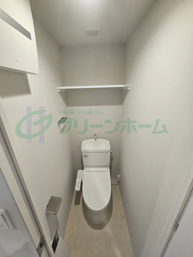 ＪＲ大阪環状線 森ノ宮駅 徒歩6分 12階建 築2年のトイレ写真