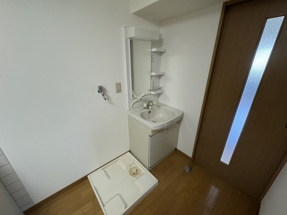 洗面設備　他号室のお写真です