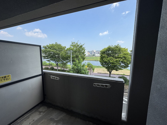 バルコニー　他号室のお写真です