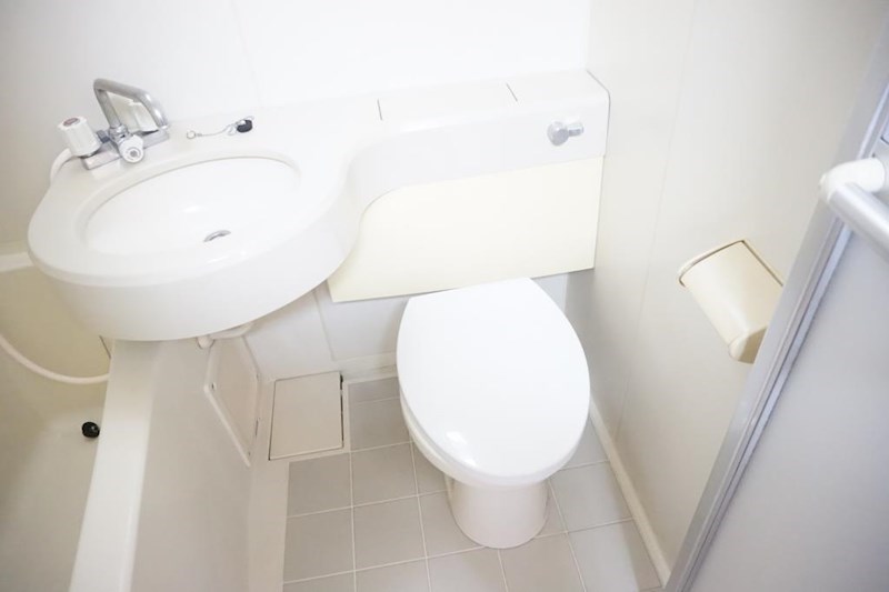 トイレ　お掃除が簡単な3点式ユニットバス！です