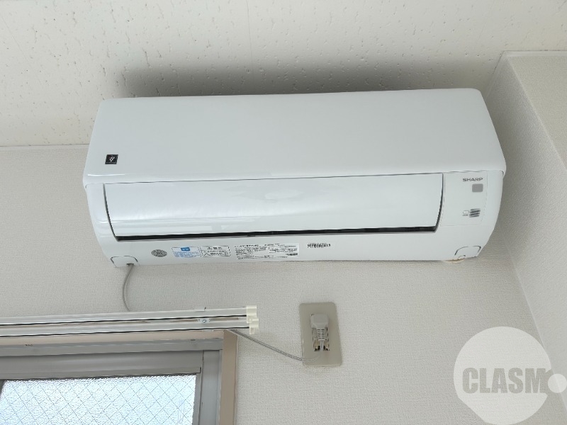 その他設備　エアコンは欠かせません♪