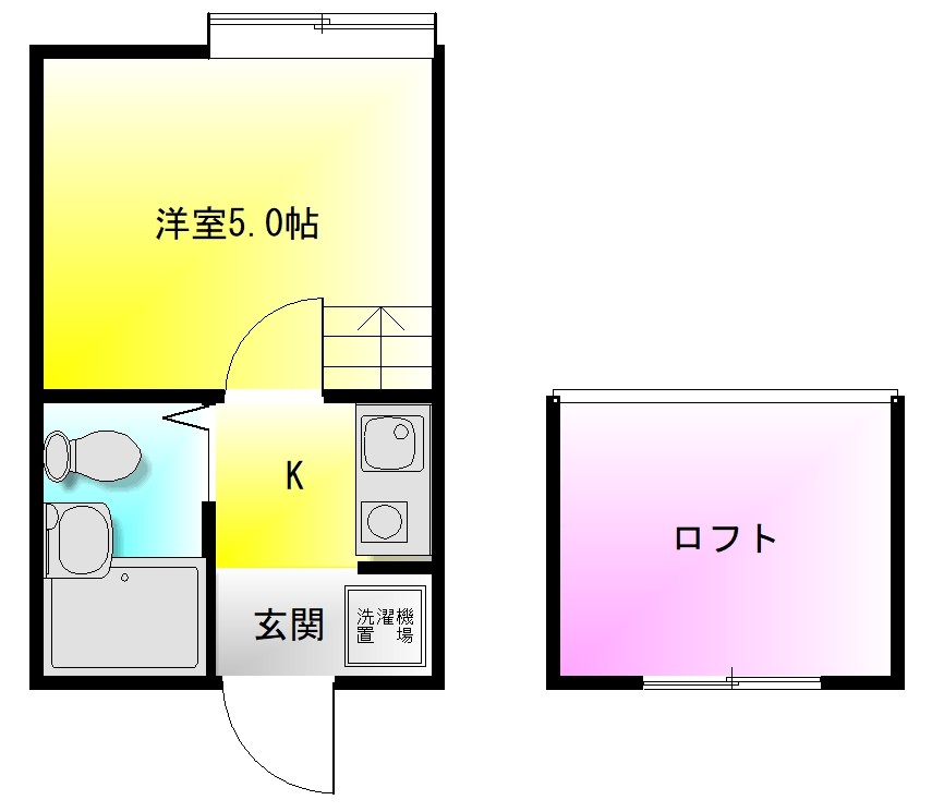 サンシャトー21の間取り写真