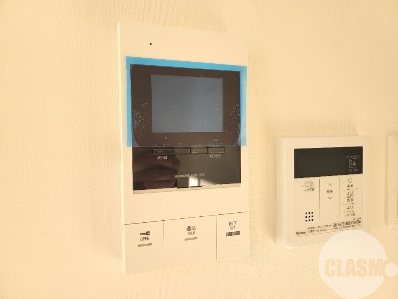 セキュリティ　来訪者が確認できるモニターホン♪