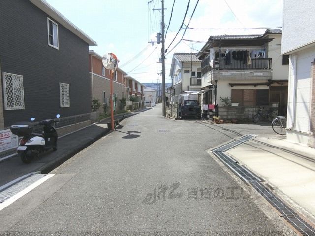 眺望　前面道路