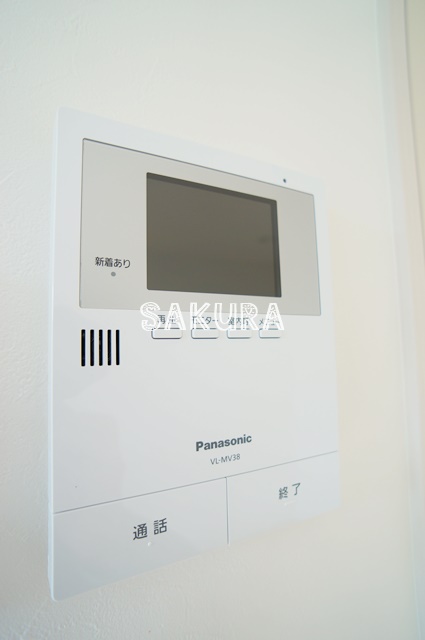 セキュリティ　安心のモニター付きインターホンです♪