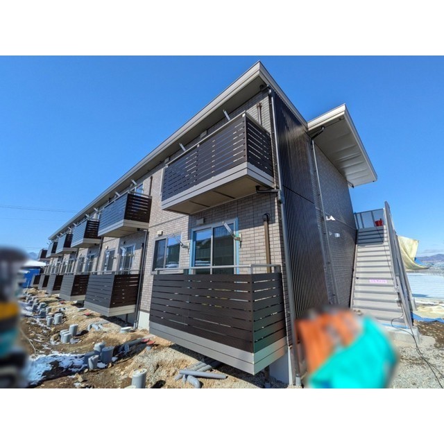 建物外観　※建築中写真