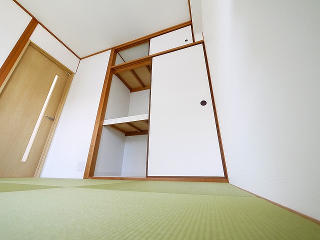 収納　たっぷりとした収納スペースです