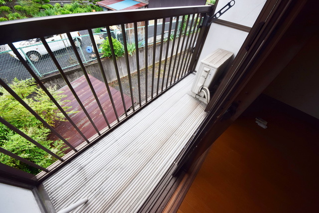 バルコニー　★洗濯干さなきゃ★