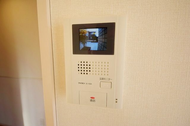 セキュリティ　★カラーモニター付きドアホン★