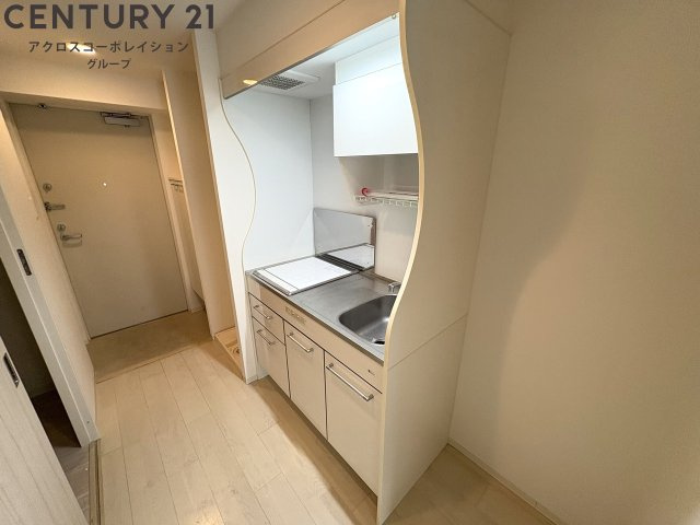 キッチン　IH2口コンロ付きのコンパクトなキッチン！