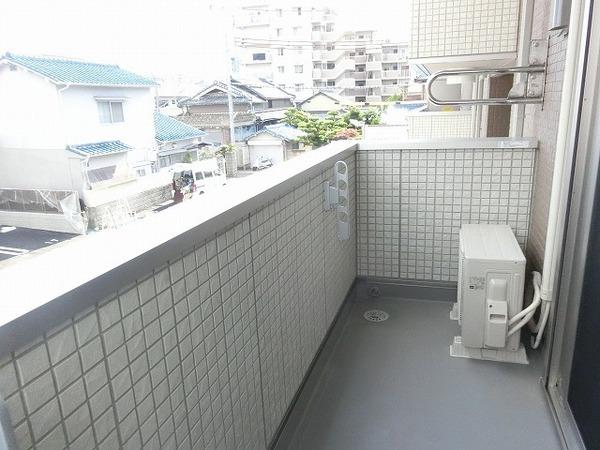 バルコニー　日当たり良好！