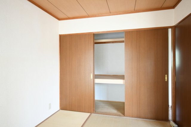 収納　たっぷりとした収納スペースです