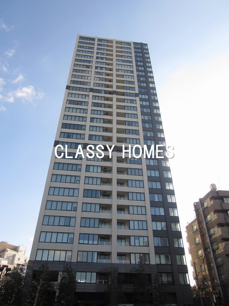 建物外観　2010年竣工　ザ・ヒルトップタワー高輪台：外観