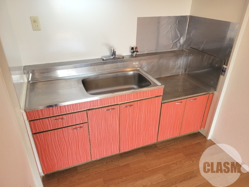 キッチン　ガスコンロ設置可♪