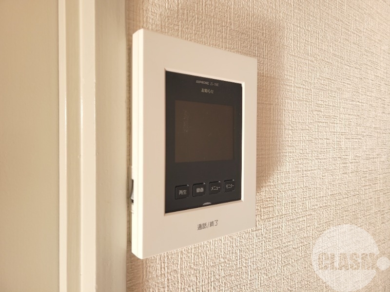 セキュリティ　来訪者が確認できるモニターホン♪