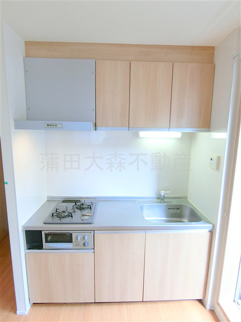 キッチン　２口ガスグリル付システムキッチン