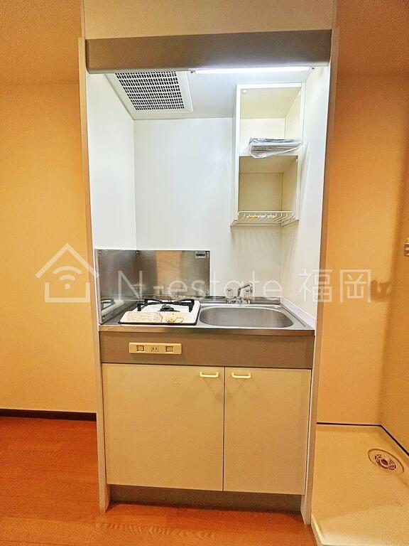 キッチン　★便利な１口のガスレンジ付き♪★参考写真