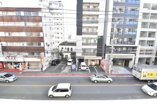 眺望　バルコニーからの景色です