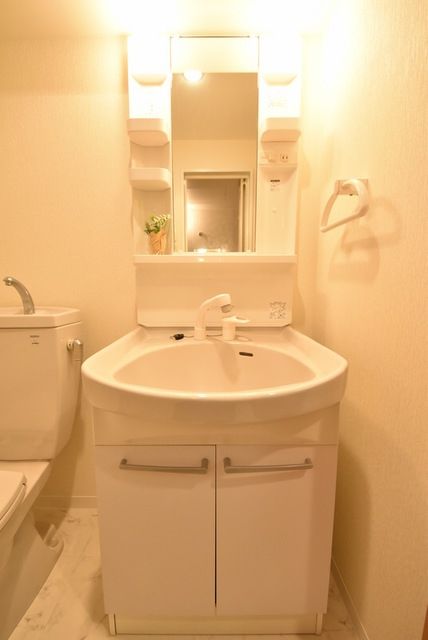 洗面設備　洗面所です