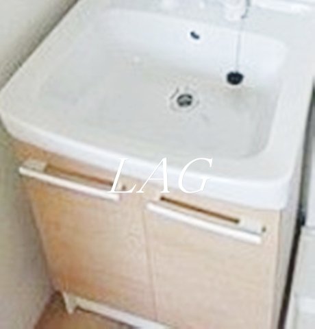 洗面設備　洗面台です。