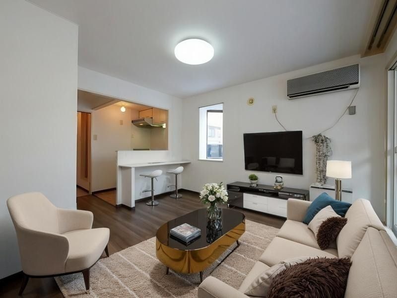 居室・リビング　※実際は家具等はございません。