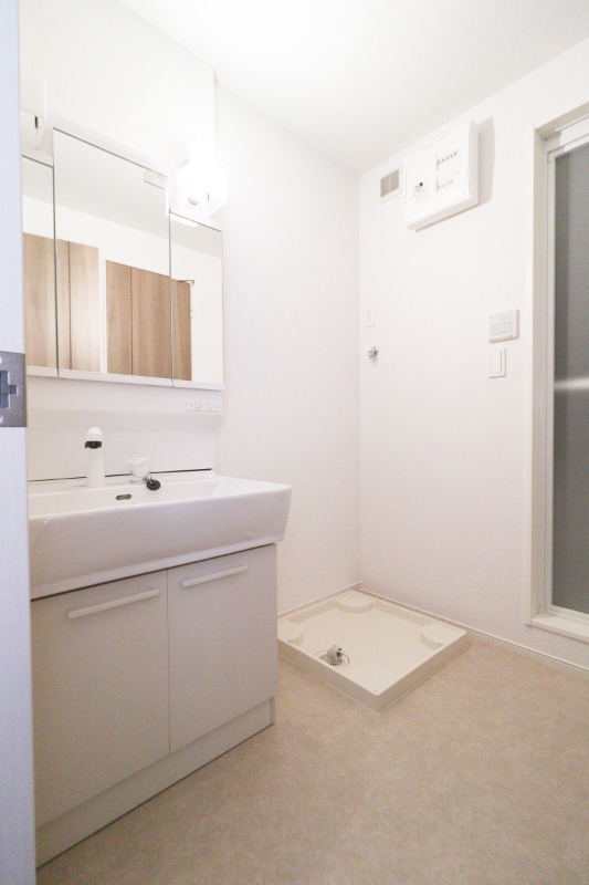 洗面設備　図面と現状に相違がある場合には現状を優先