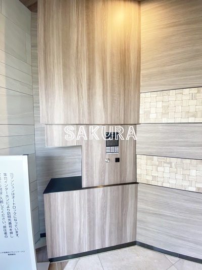 セキュリティ　女性の方でも安心のモニター付きオートロック♪