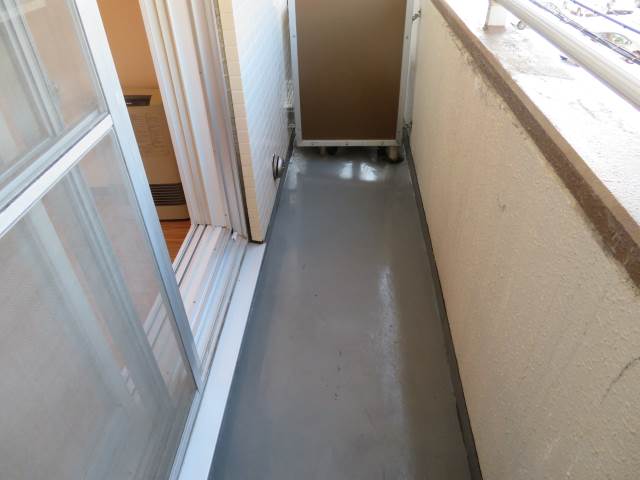 バルコニー　広々バルコニースペース♪