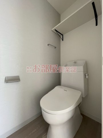 トイレ　ゆったりとした空間のトイレです