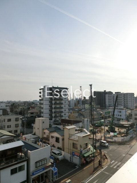 眺望　バルコニーからの景色です