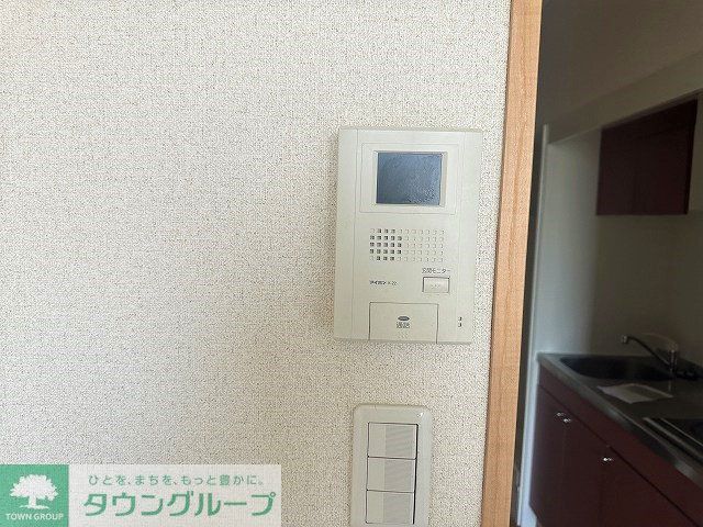 セキュリティ　インターホンです。