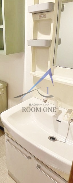 洗面設備　独立洗面台です。